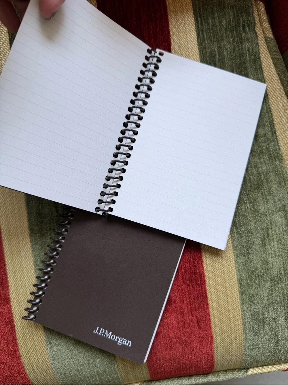 🗽J.P. Morgan Spiral Notebooks - Set of 2